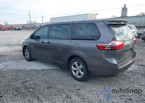 2015 Toyota Sienna L 7 Passenger из США, поврежденный, VIN 5TDZK3DC1FS623933